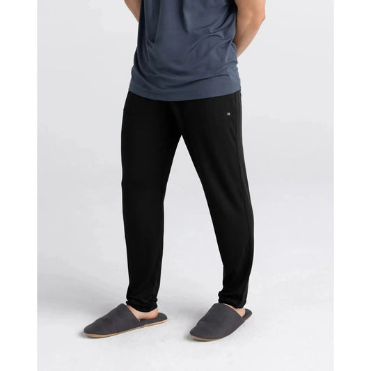 SNOOZE PANT BLACK-LOUNGE & SLEEPWEAR-SAXX UNDERWEAR-JB Evans Fashions & Footwear