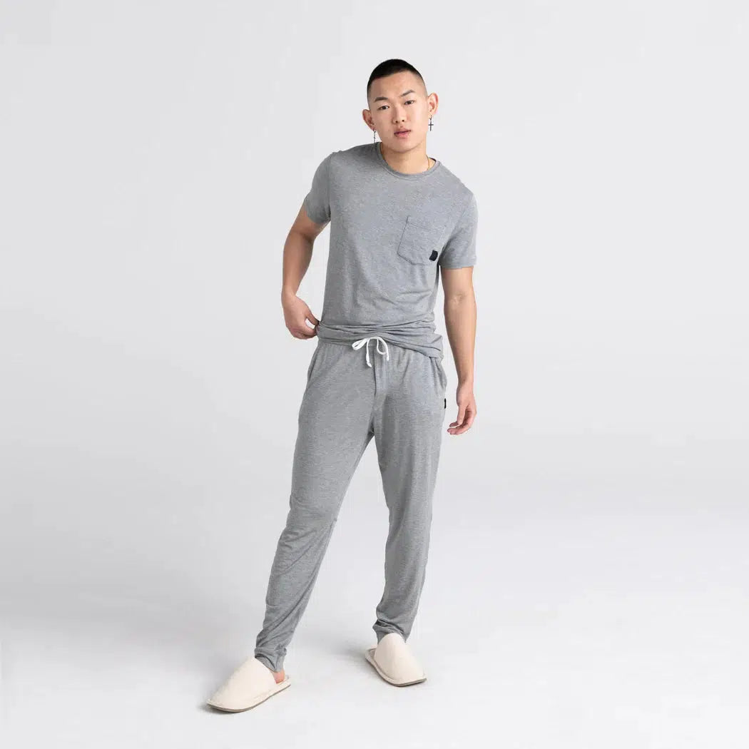 SNOOZE PANT DARK GREY HEATHER-LOUNGE & SLEEPWEAR-SAXX UNDERWEAR-JB Evans Fashions & Footwear