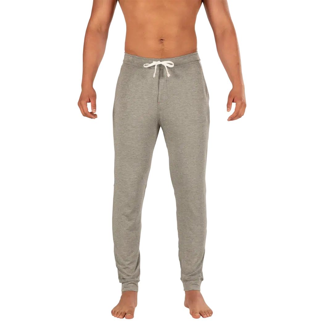 SNOOZE PANT DARK GREY HEATHER-LOUNGE & SLEEPWEAR-SAXX UNDERWEAR-JB Evans Fashions & Footwear