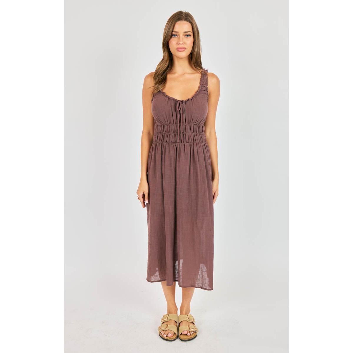 SO CAL MIDI DRESS-LADIES DRESSES & JUMPERS-SADIE & SAGE-JB Evans Fashions & Footwear