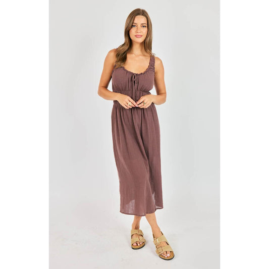 SO CAL MIDI DRESS-LADIES DRESSES & JUMPERS-SADIE & SAGE-JB Evans Fashions & Footwear
