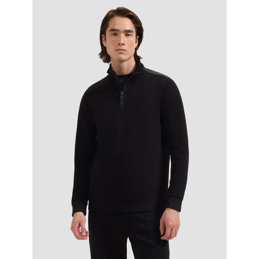 SOFT TOUCH 1/4 ZIP KNIT-MENS SWEATERS & KNITS-BUGATCHI-JB Evans Fashions & Footwear