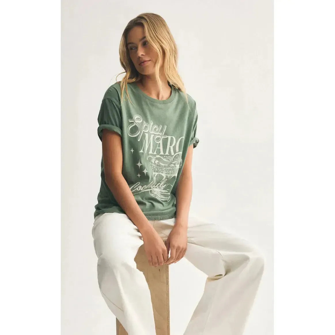 SPICY MARG BOYFRIEND TEE-LADIES T-SHIRTS & TANKS-Z SUPPLY-JB Evans Fashions & Footwear