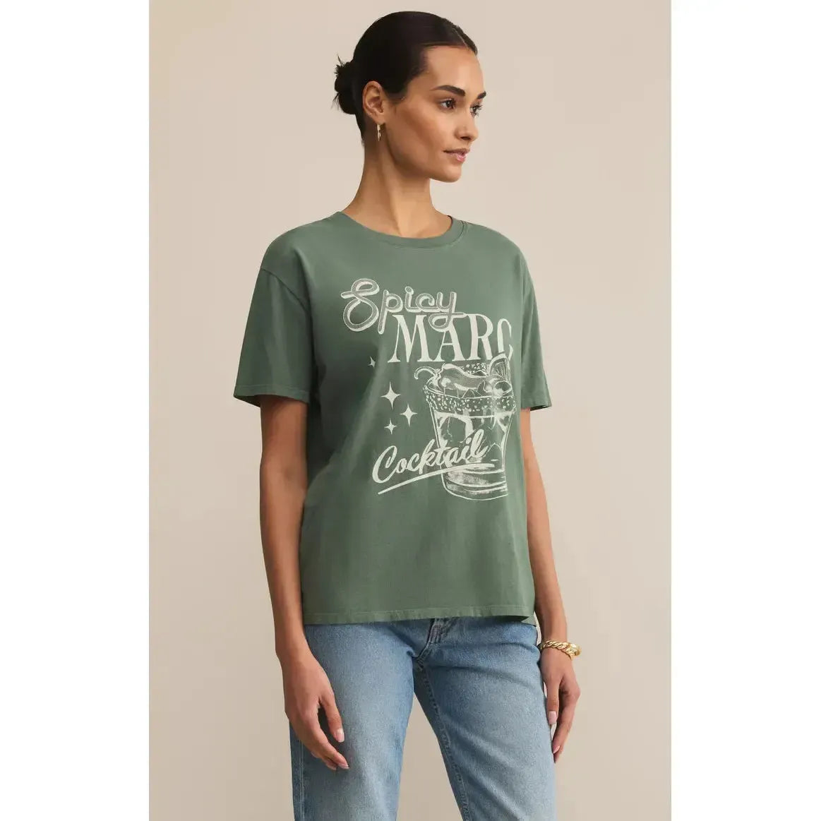 SPICY MARG BOYFRIEND TEE-LADIES T-SHIRTS & TANKS-Z SUPPLY-JB Evans Fashions & Footwear
