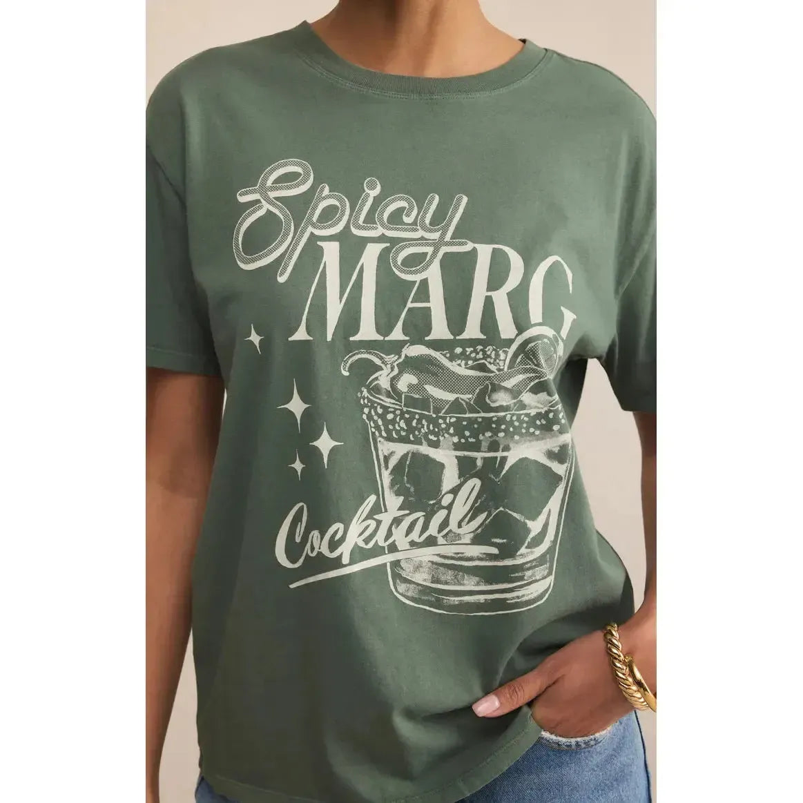 SPICY MARG BOYFRIEND TEE-LADIES T-SHIRTS & TANKS-Z SUPPLY-JB Evans Fashions & Footwear