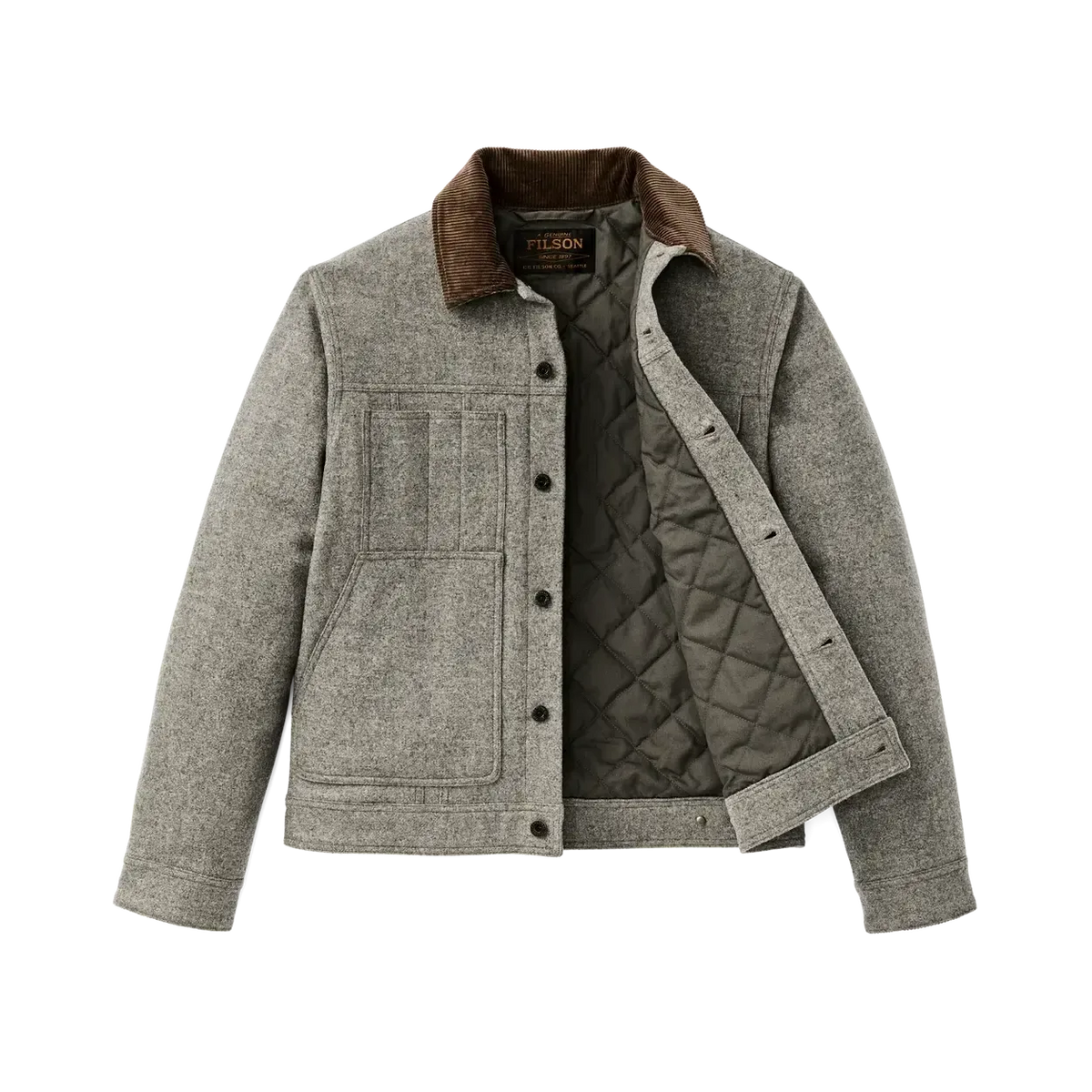 SPOKANE INSULTED SHORT CRUISER-MENS LIGHTWEIGHT COATS & JACKETS-FILSON-JB Evans Fashions & Footwear