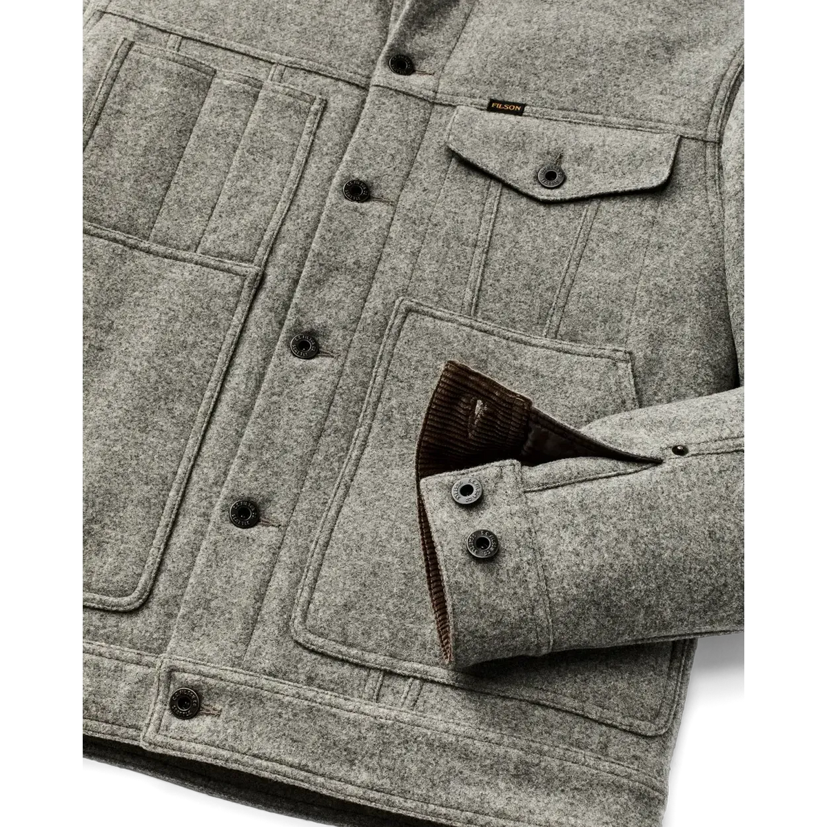 SPOKANE INSULTED SHORT CRUISER-MENS LIGHTWEIGHT COATS & JACKETS-FILSON-JB Evans Fashions & Footwear