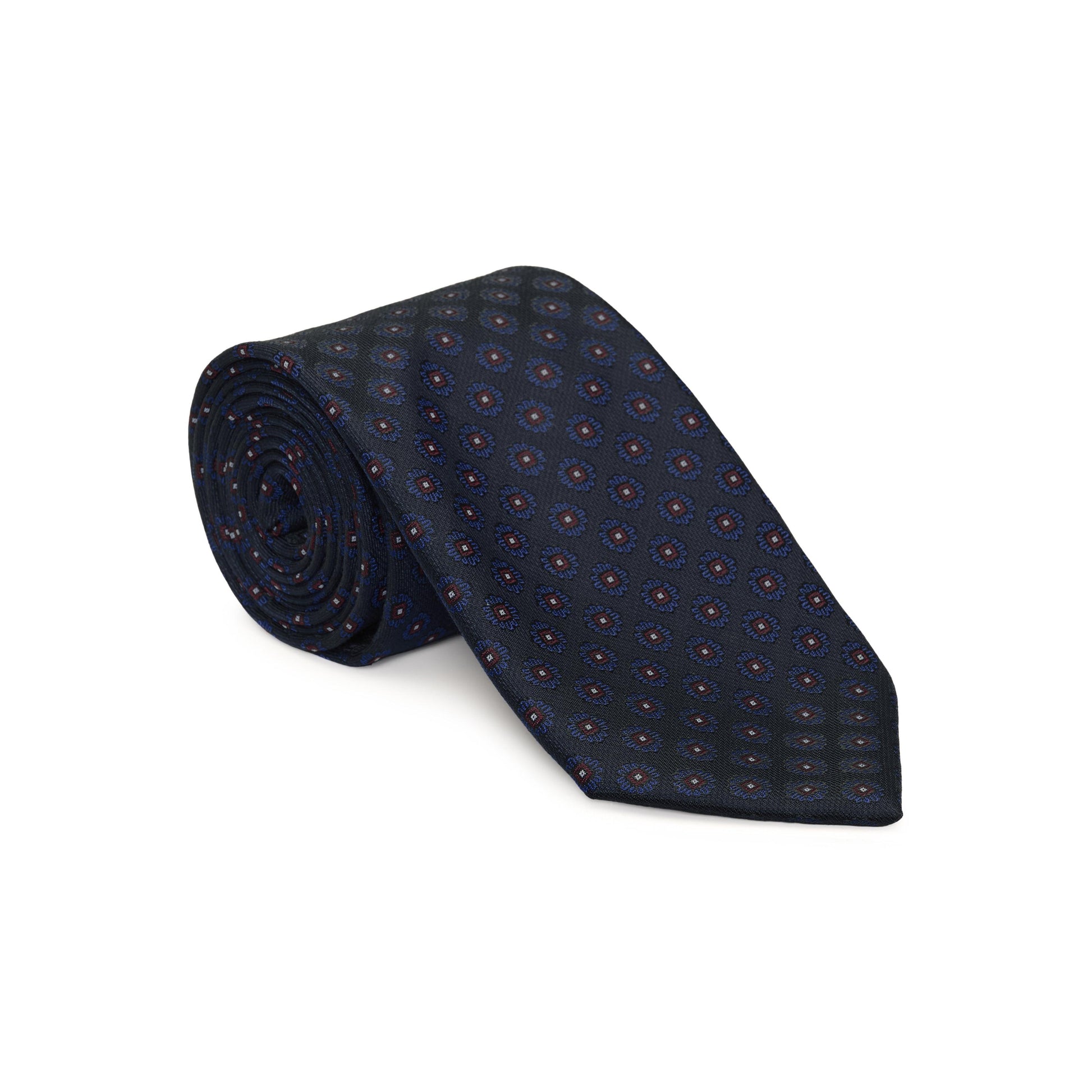 SQUARE PATTERN TIE-MENS TIES-MATINIQUE-JB Evans Fashions & Footwear