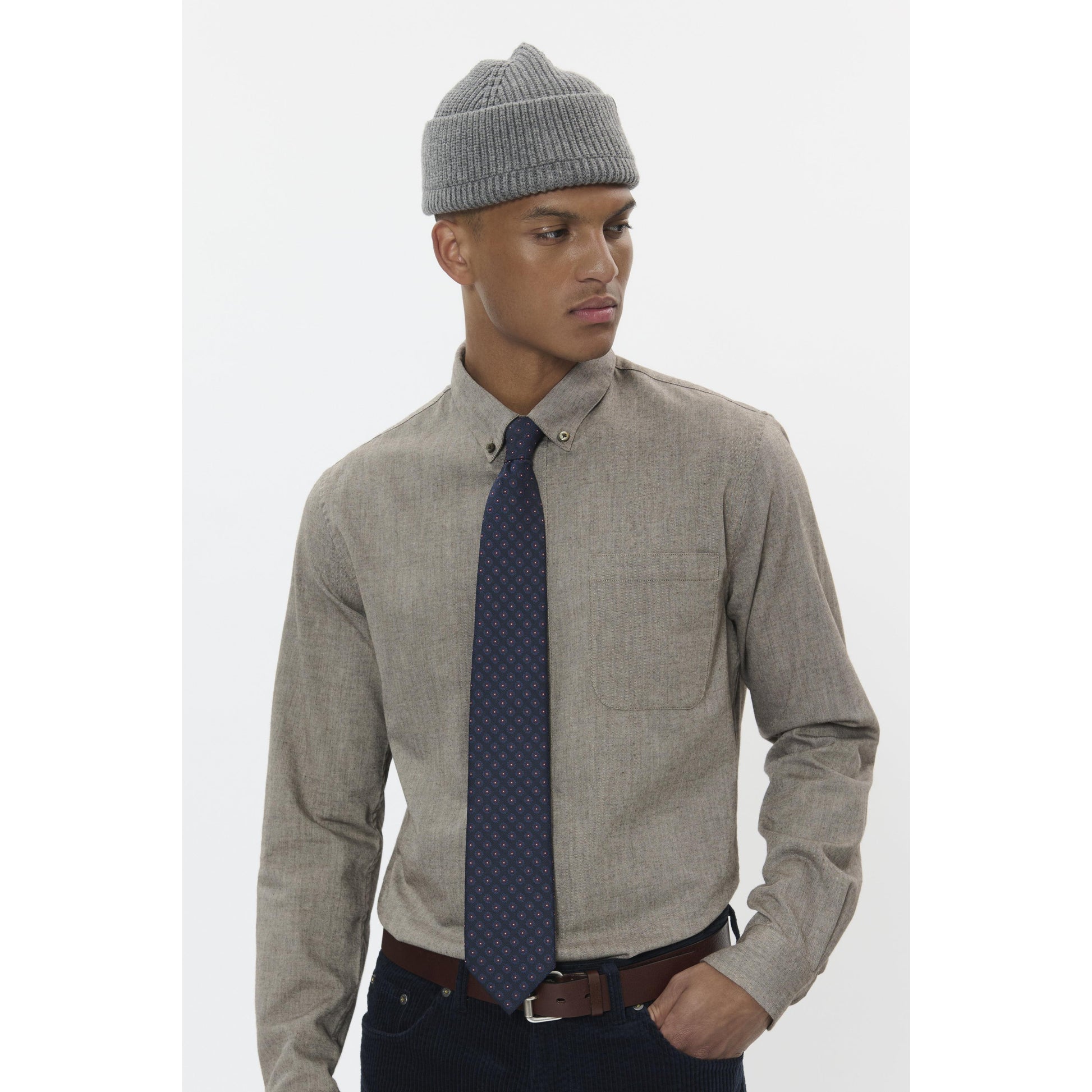 SQUARE PATTERN TIE-MENS TIES-MATINIQUE-JB Evans Fashions & Footwear