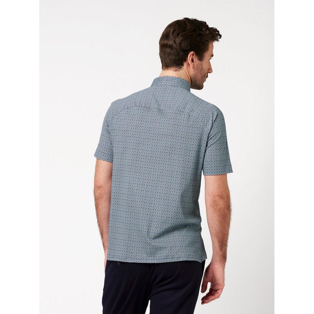 S/S JERSEY PRINT SUMMER POLO-MENS T-SHIRTS & POLO'S-DESOTO-JB Evans Fashions & Footwear