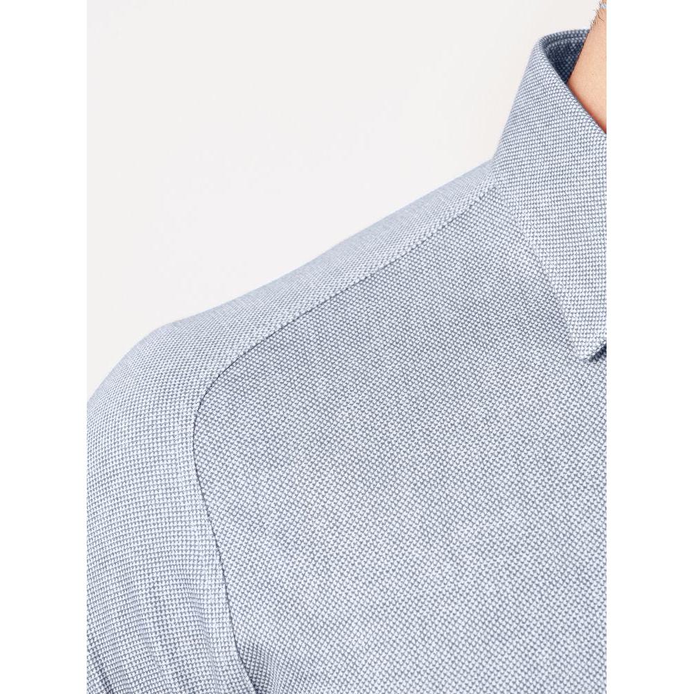 S/S TONAL PATTERN JERSEY POLO-MENS T-SHIRTS & POLO'S-DESOTO-JB Evans Fashions & Footwear