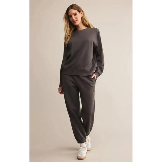 STADIUM COTTON JOGGER-LADIES LOUNGE & SLEEPWEAR-Z SUPPLY-JB Evans Fashions & Footwear