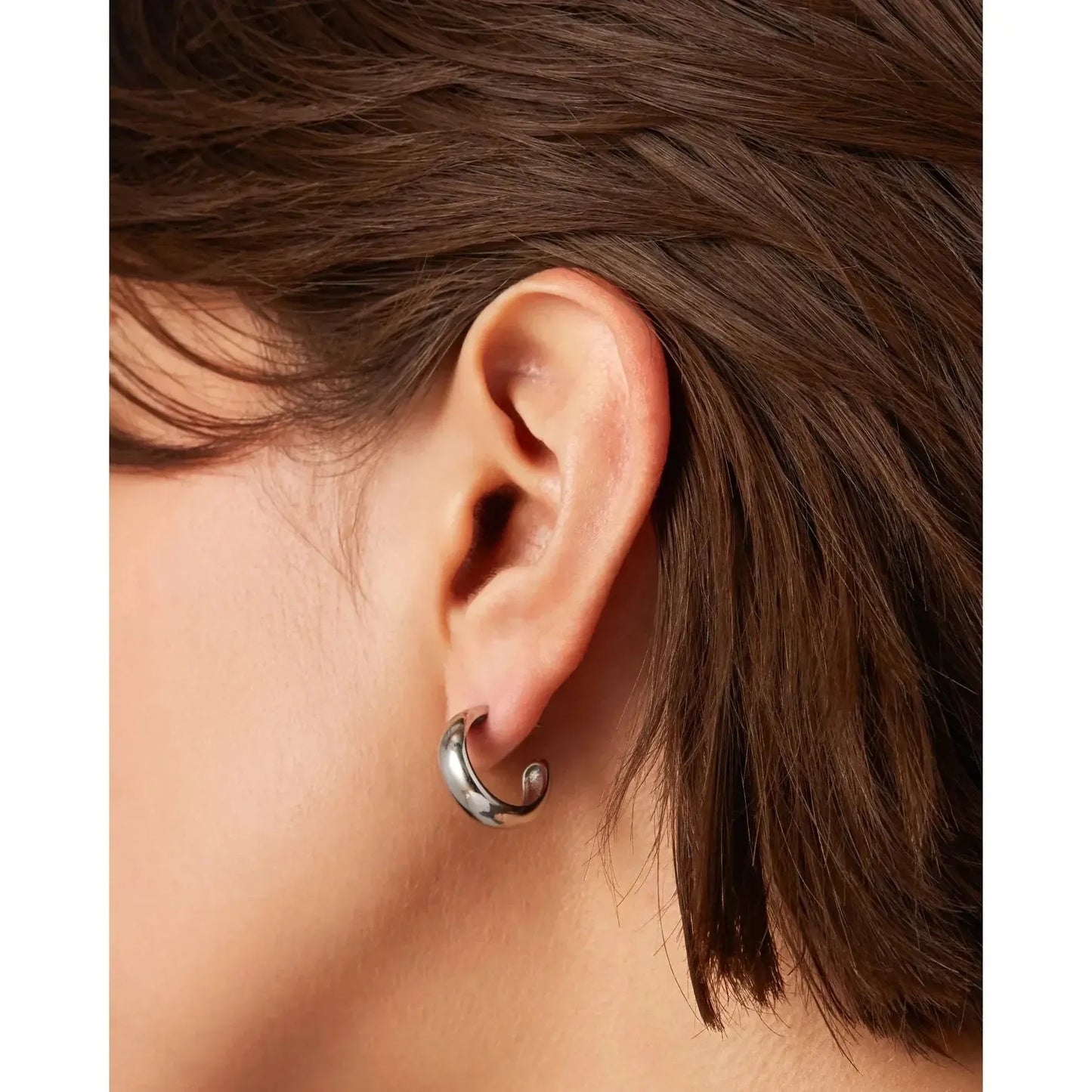 STAPLE HOOPS SMALL-LADIES ACCESSORIES-JENNY BIRD-JB Evans Fashions & Footwear