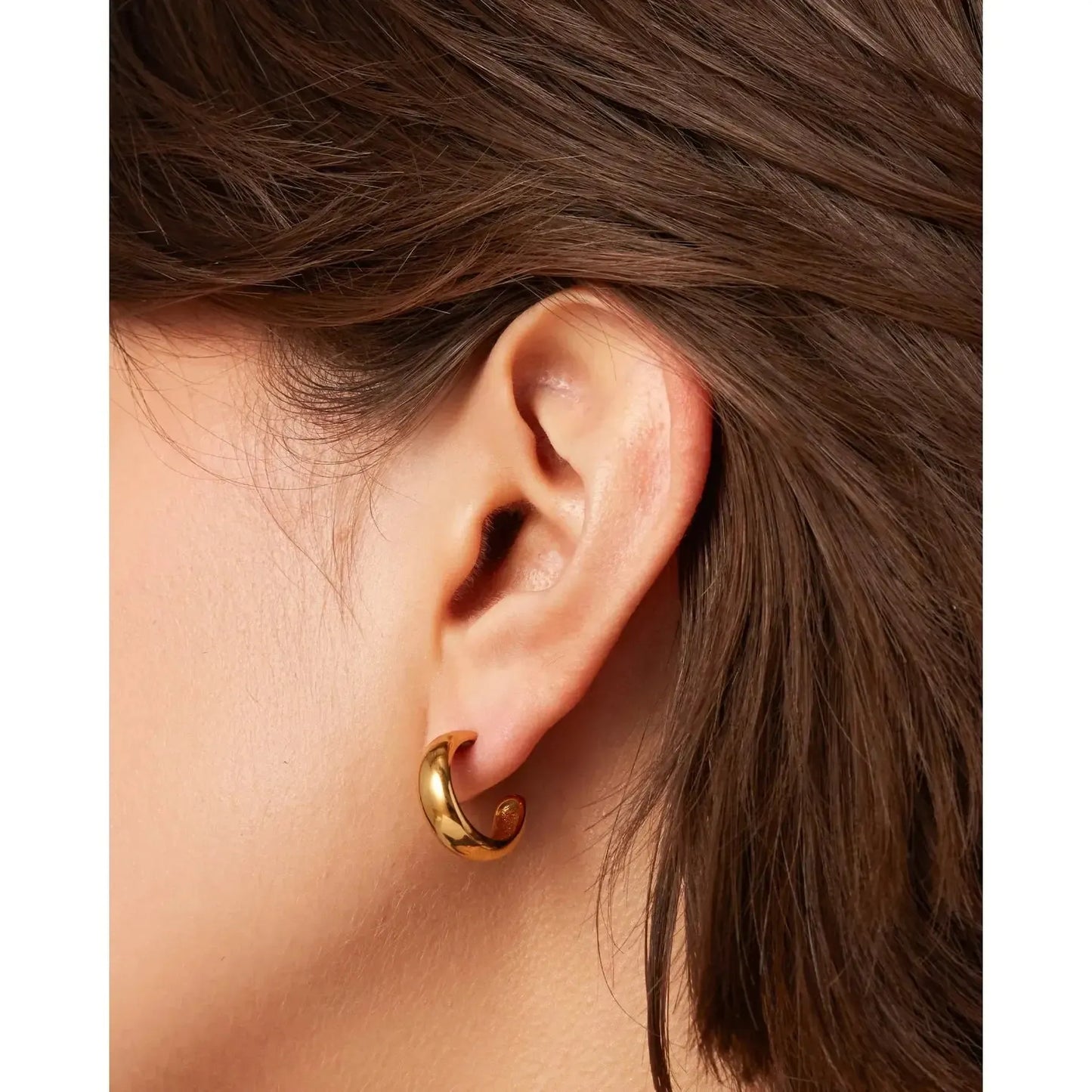 STAPLE HOOPS SMALL-LADIES ACCESSORIES-JENNY BIRD-JB Evans Fashions & Footwear