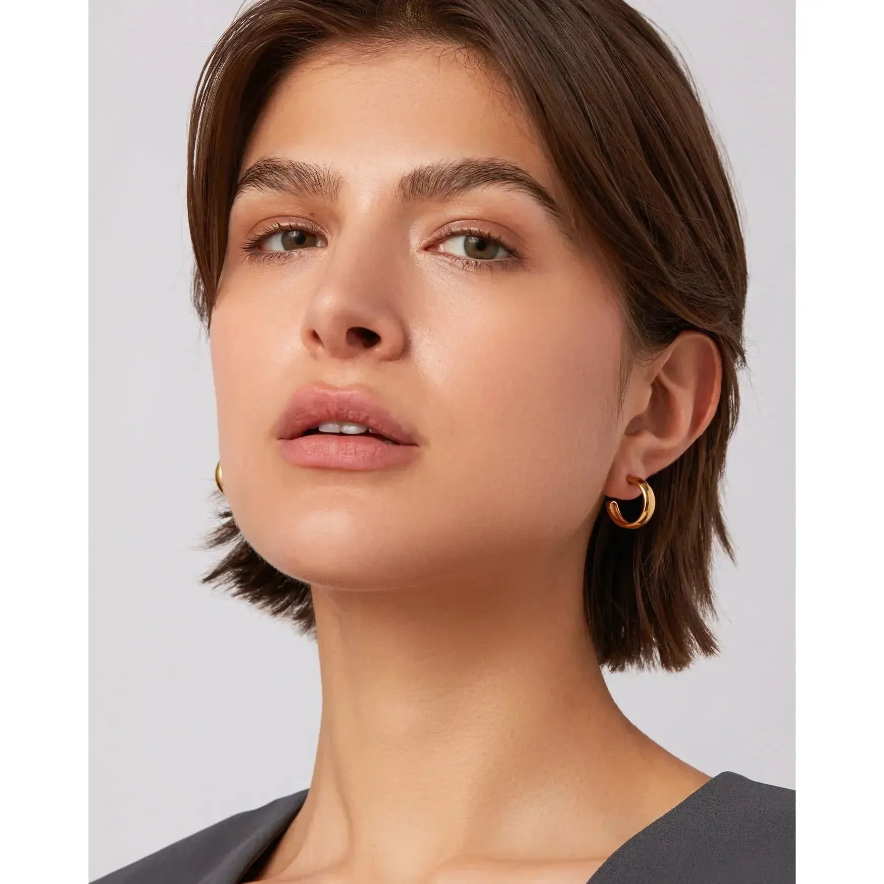 STAPLE HOOPS SMALL-LADIES ACCESSORIES-JENNY BIRD-JB Evans Fashions & Footwear