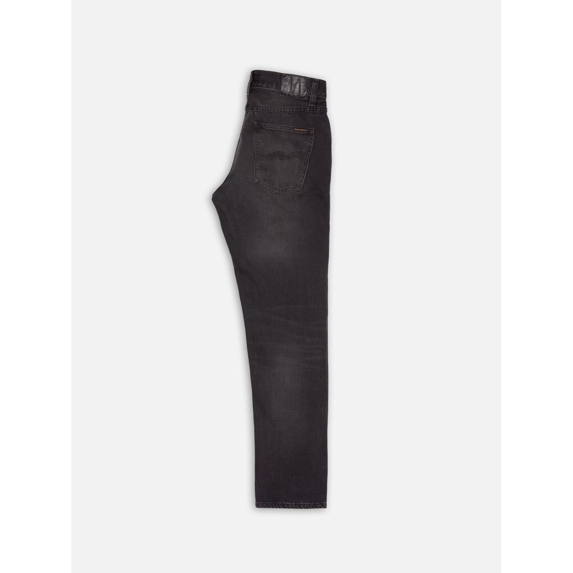 STEADY EDDIE II BLACK CHANGE-MENS DENIM-NUDIE JEANS CO-JB Evans Fashions & Footwear