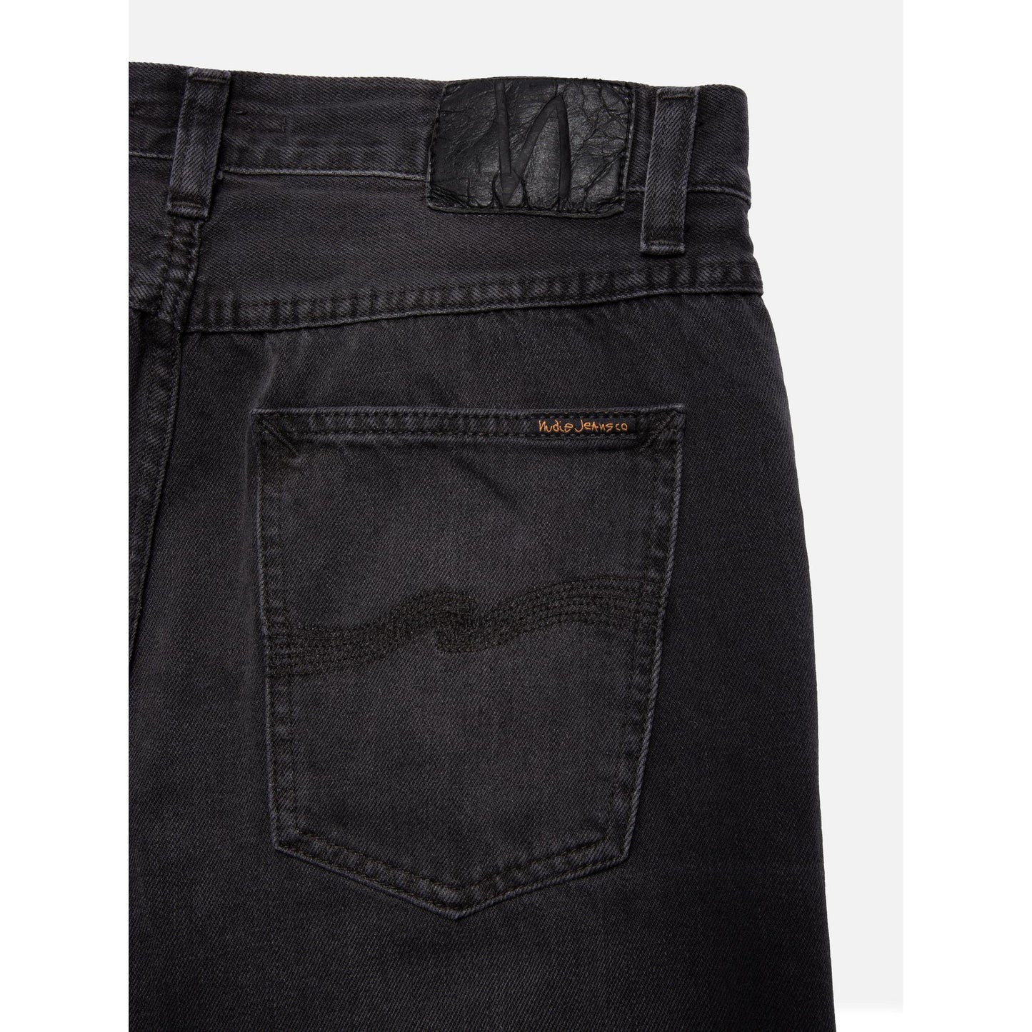 STEADY EDDIE II BLACK CHANGE-MENS DENIM-NUDIE JEANS CO-JB Evans Fashions & Footwear
