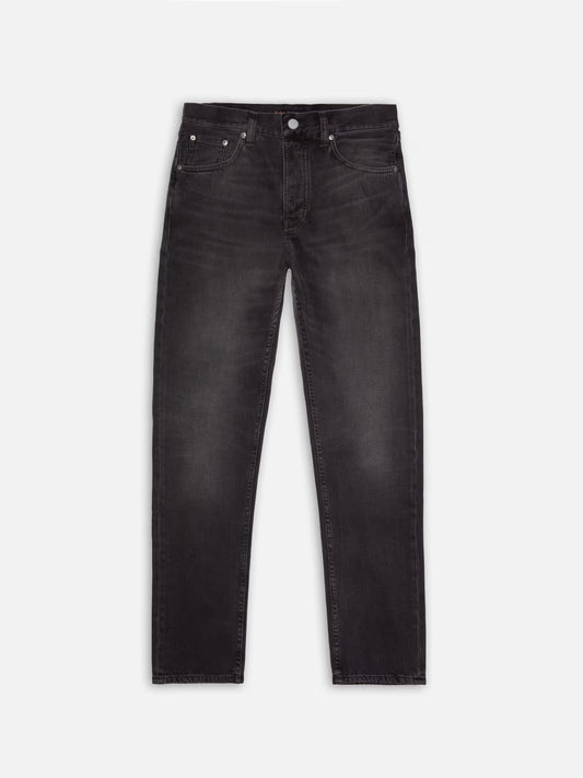 STEADY EDDIE II BLACK CHANGE-MENS DENIM-NUDIE JEANS CO-JB Evans Fashions & Footwear