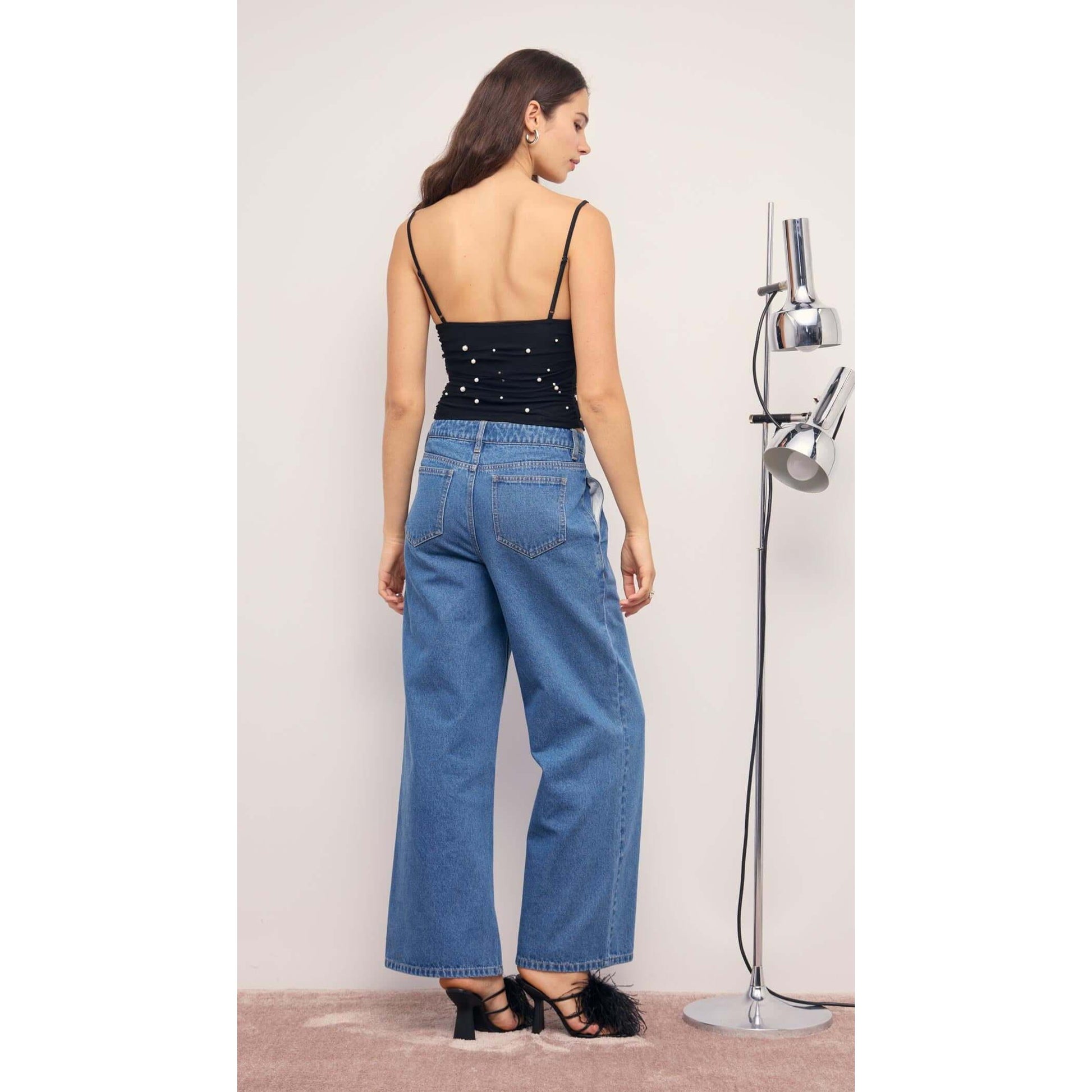 STELLA MESH TOP-LADIES TOPS-MINK PINK-JB Evans Fashions & Footwear