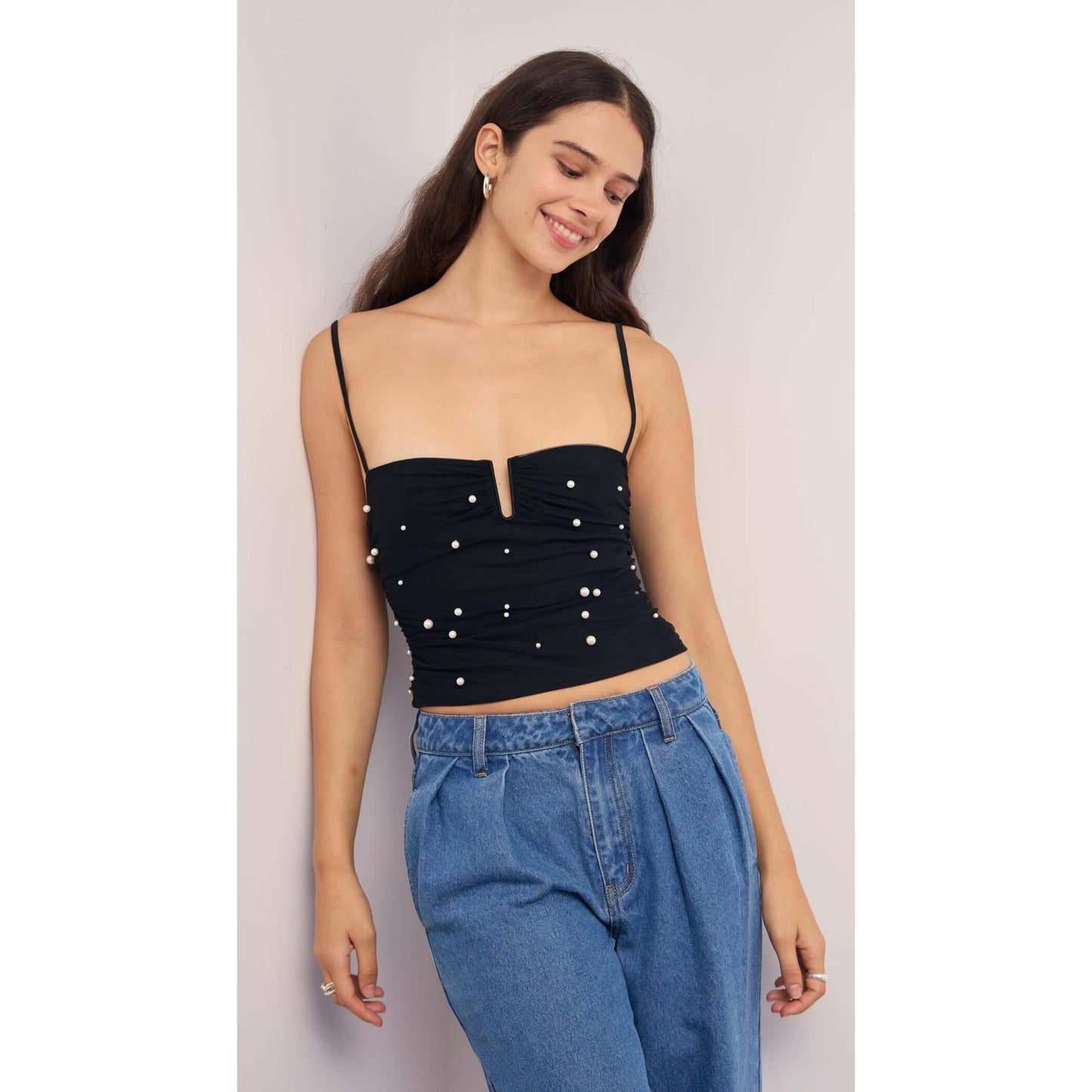 STELLA MESH TOP-LADIES TOPS-MINK PINK-JB Evans Fashions & Footwear