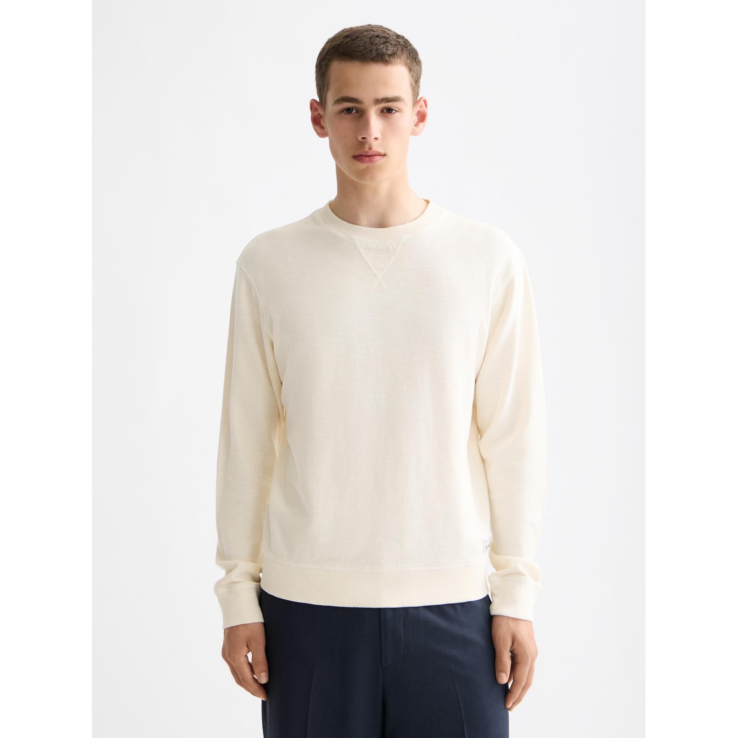 STRUCTURE SWEATSHIRT-MENS SWEATERS & KNITS-SCOTCH & SODA-JB Evans Fashions & Footwear
