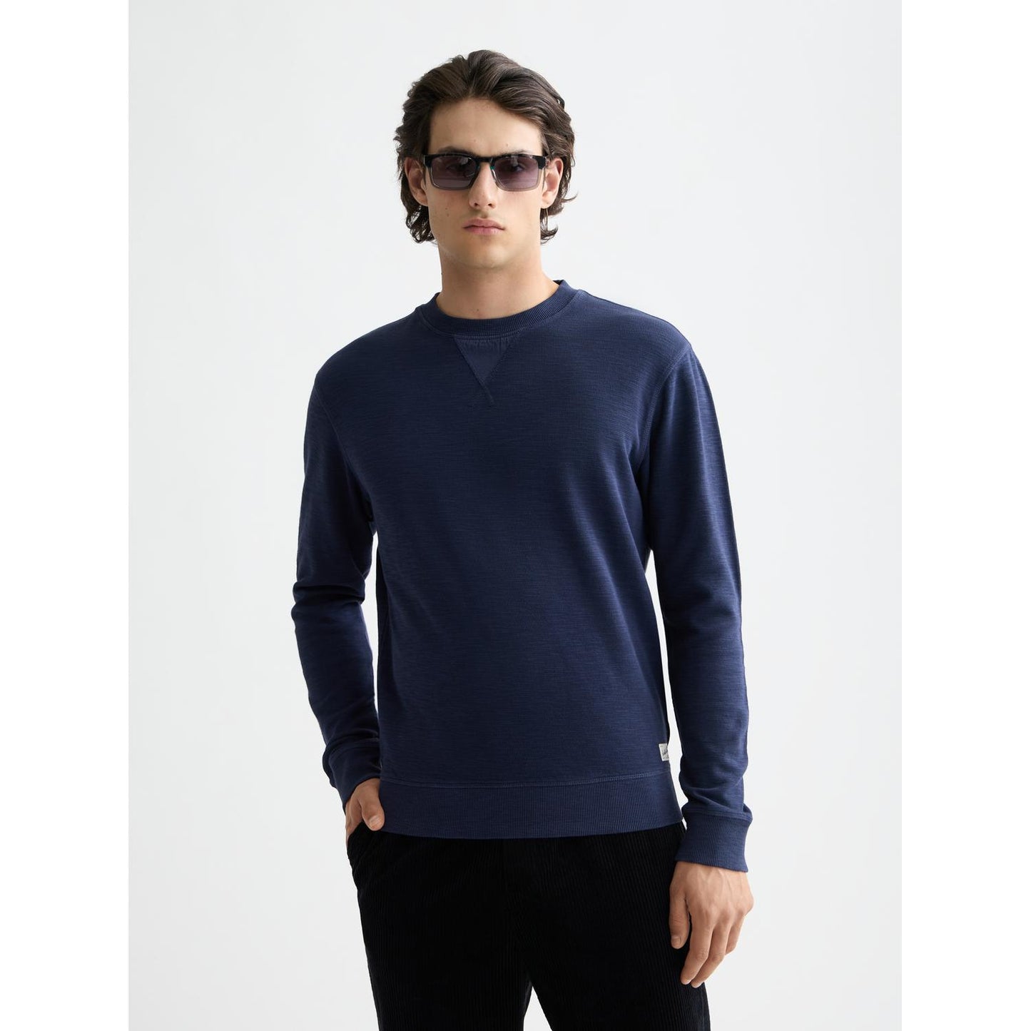 STRUCTURE SWEATSHIRT-MENS SWEATERS & KNITS-SCOTCH & SODA-JB Evans Fashions & Footwear