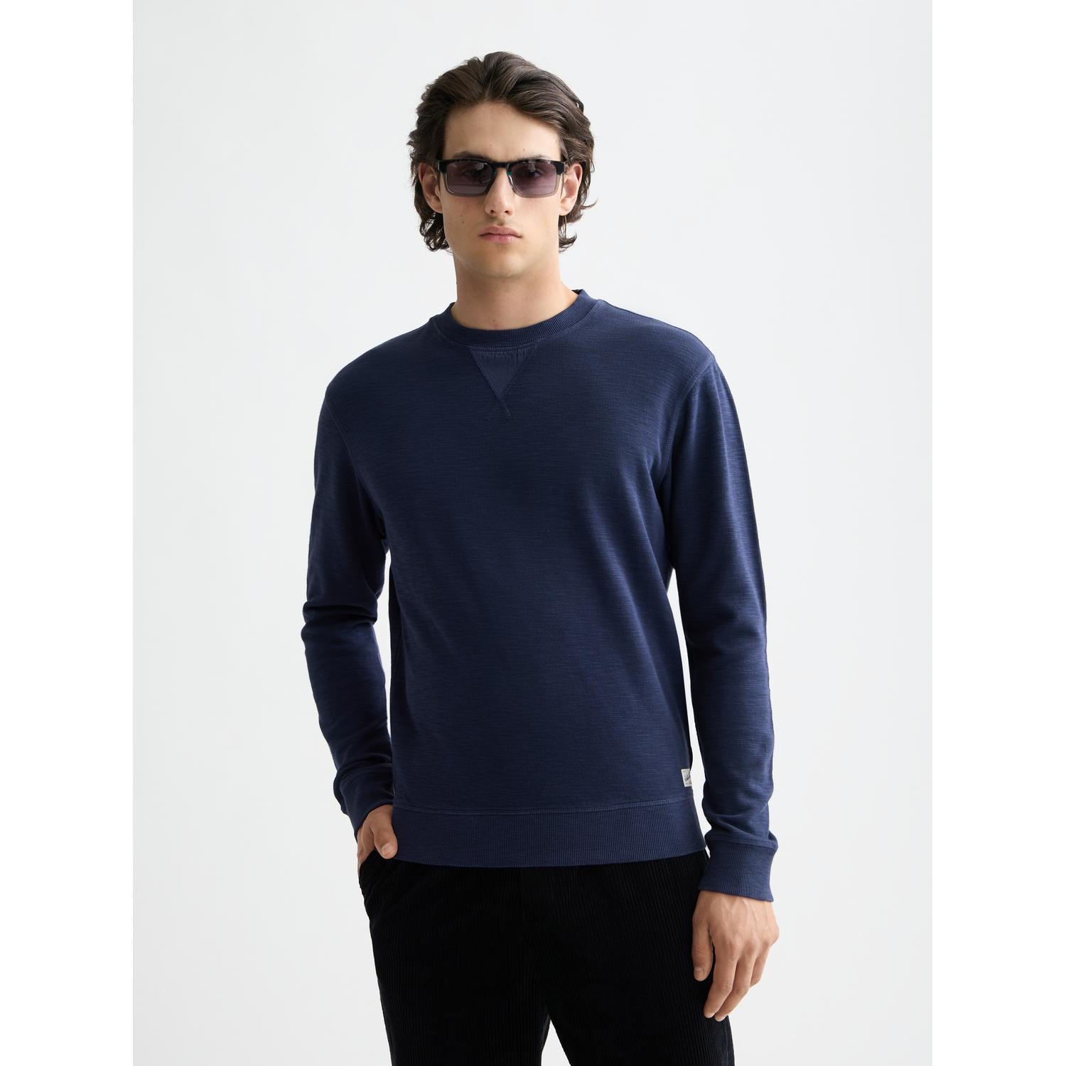 STRUCTURE SWEATSHIRT-MENS SWEATERS & KNITS-SCOTCH & SODA-JB Evans Fashions & Footwear