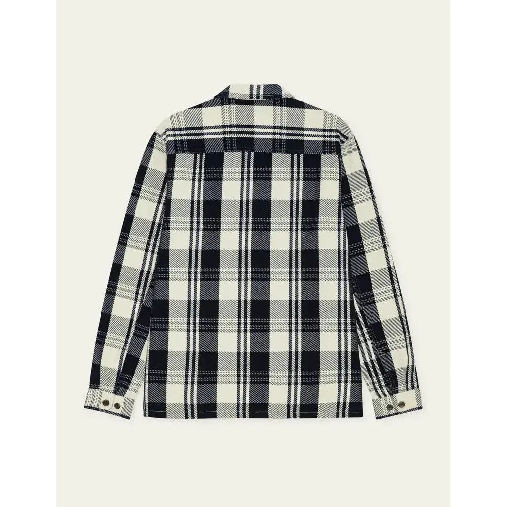 STRUCTURED CHECK OVERSHIRT-MENS SHIRTS-LES DEUX-JB Evans Fashions & Footwear