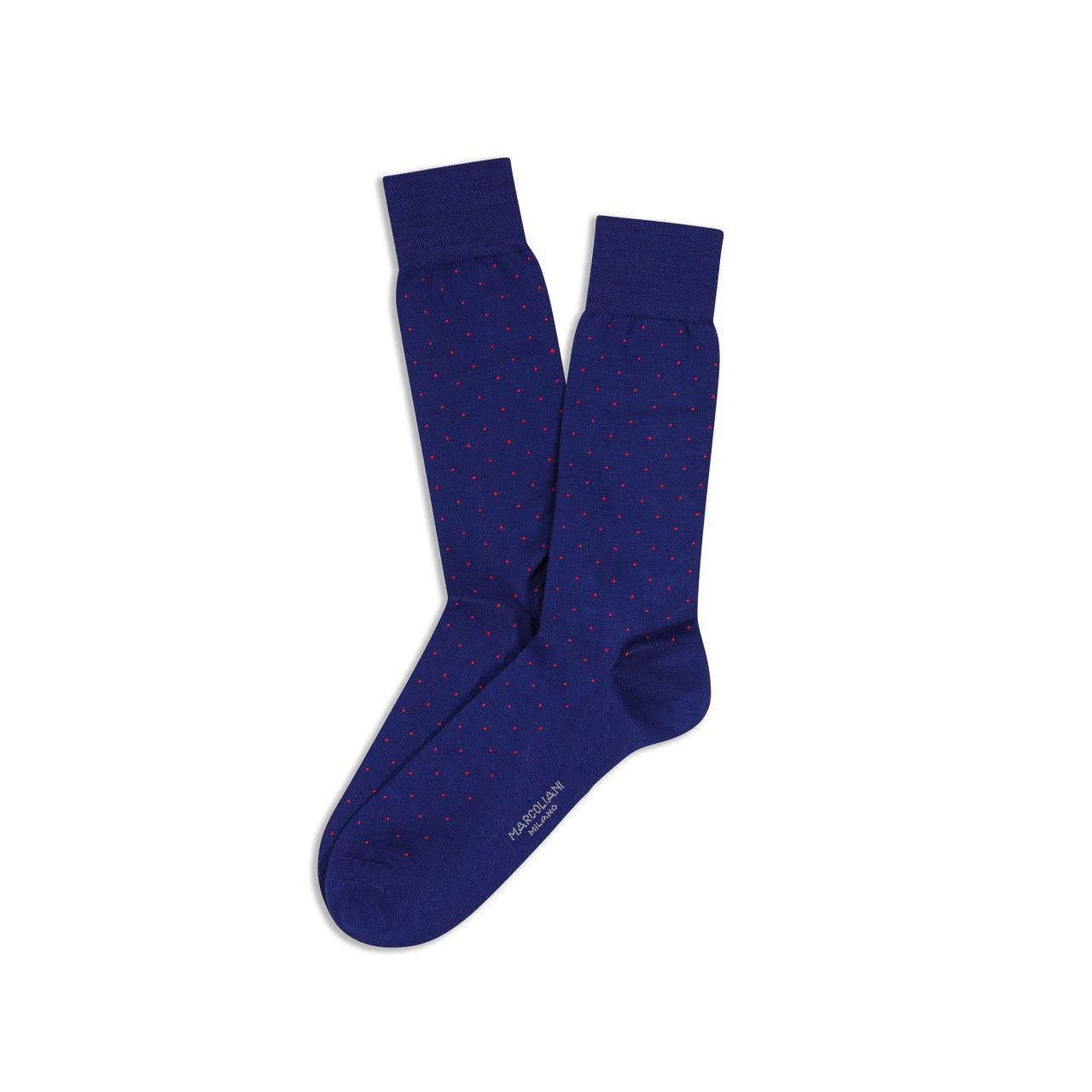 SUBTLE POLKA DOT-MENS SOCKS-MARCOLIANI-JB Evans Fashions & Footwear