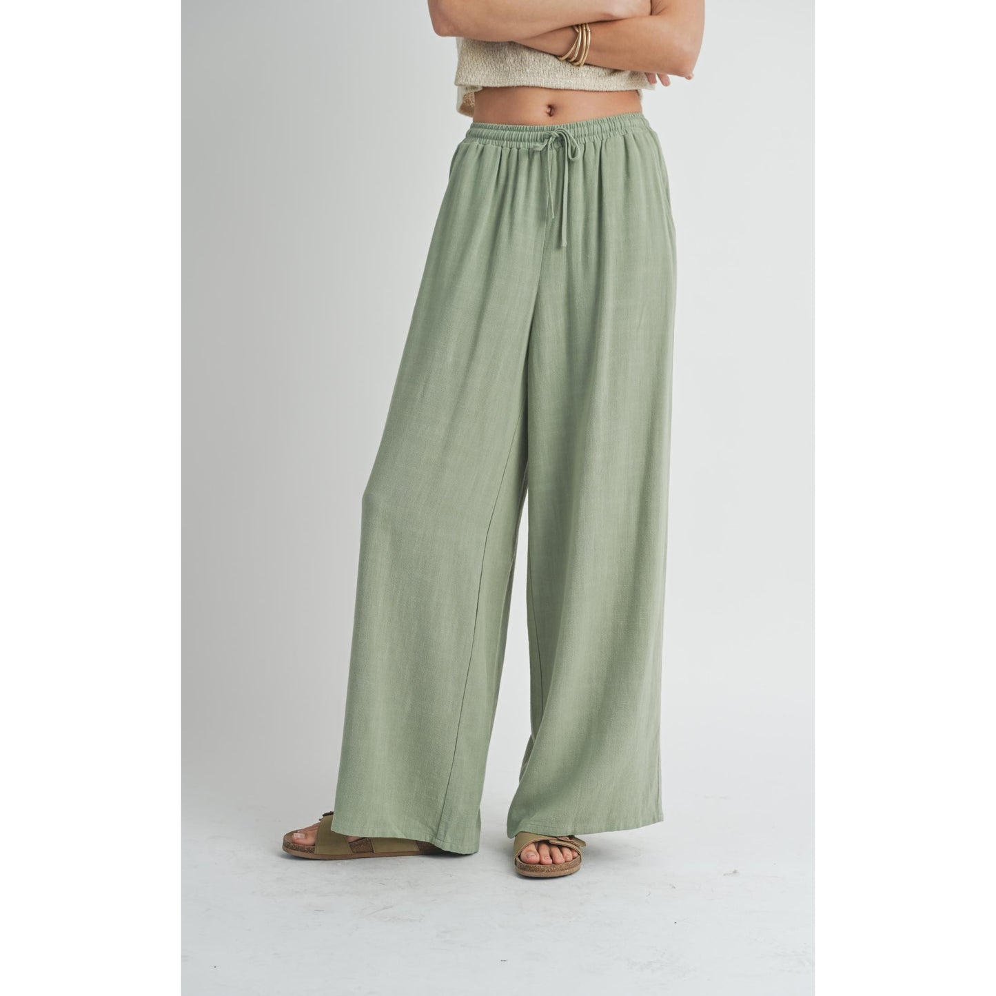 SUGARLOAF LINEN PANTS-LADIES PANTS-SADIE & SAGE-JB Evans Fashions & Footwear