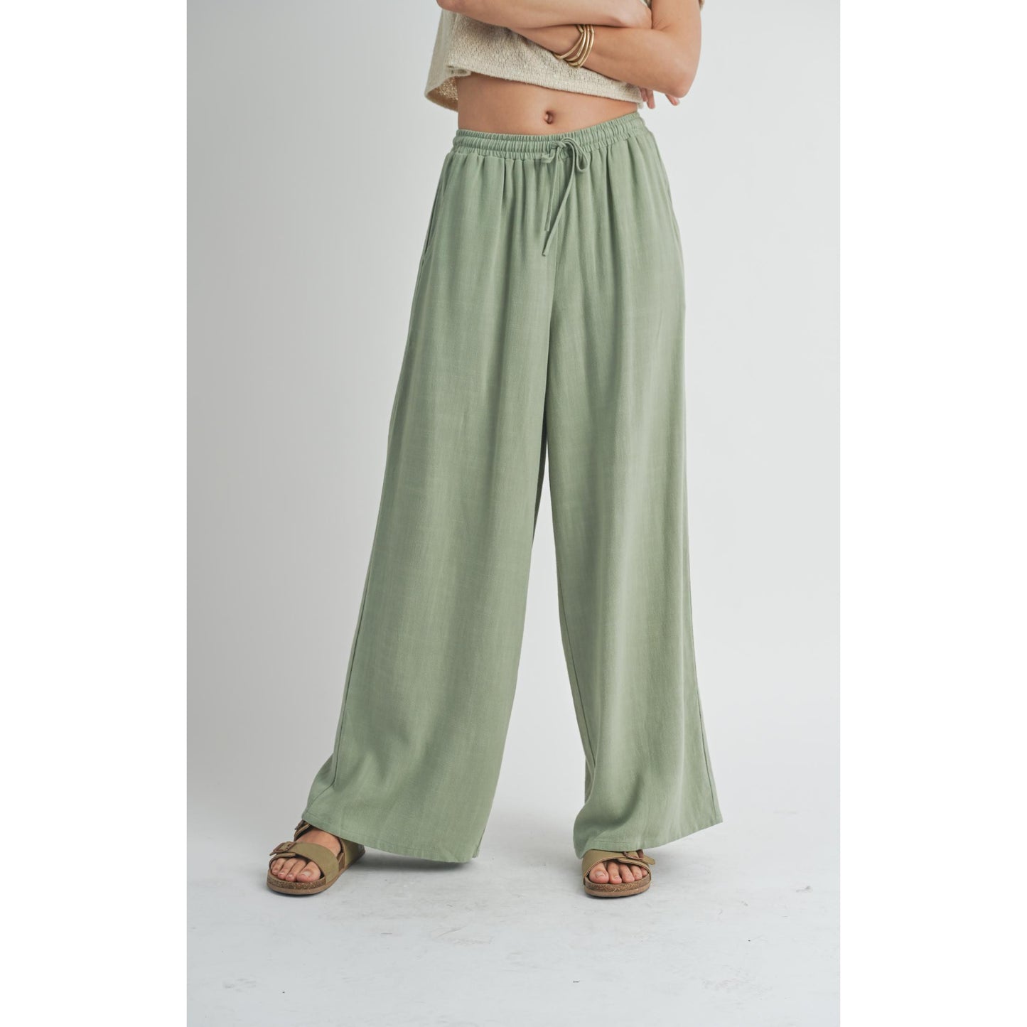 SUGARLOAF LINEN PANTS-LADIES PANTS-SADIE & SAGE-JB Evans Fashions & Footwear