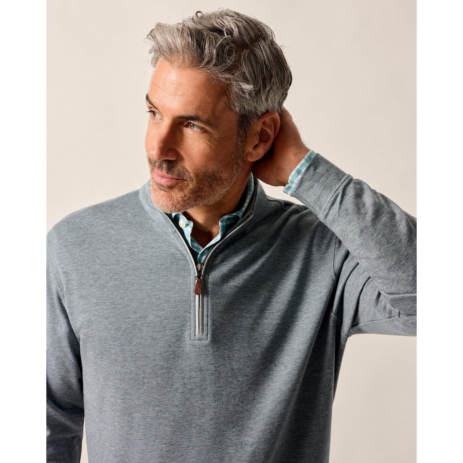 SULLY 1/4 ZIP-MENS SWEATERS & KNITS-JOHNNIE-O-JB Evans Fashions & Footwear