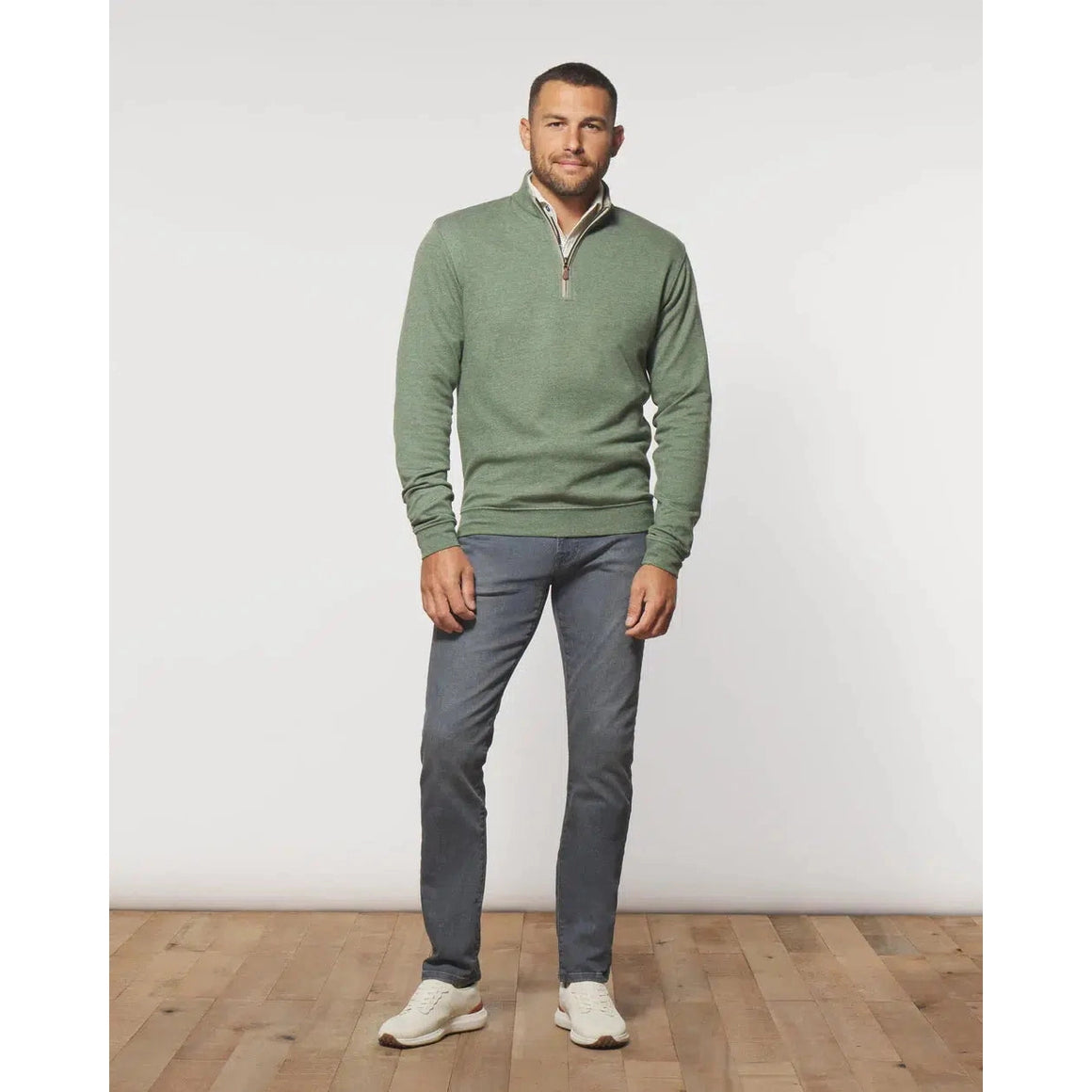 SULLY 1/4 ZIP-MENS SWEATERS & KNITS-JOHNNIE-O-JB Evans Fashions & Footwear