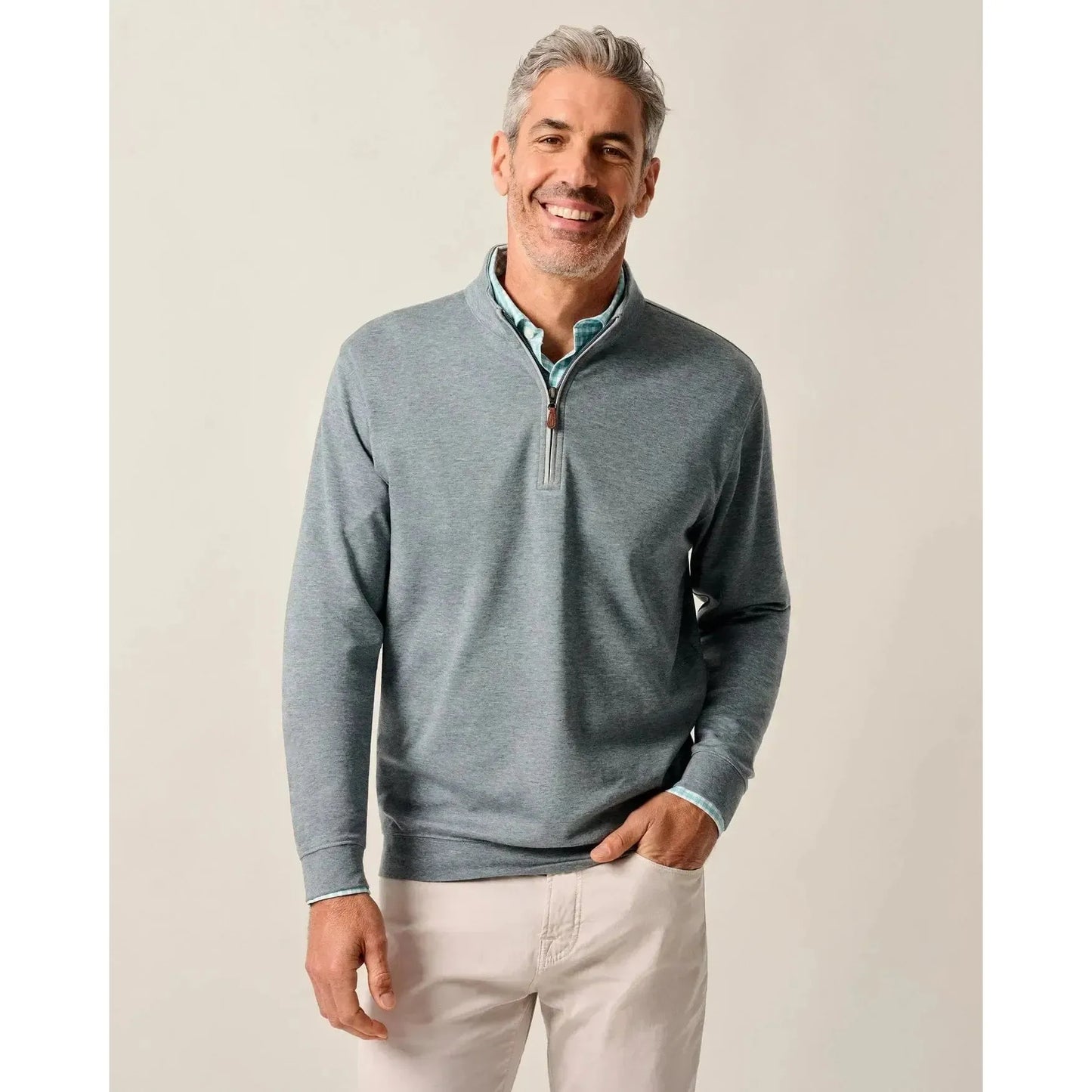 SULLY 1/4 ZIP-MENS SWEATERS & KNITS-JOHNNIE-O-JB Evans Fashions & Footwear