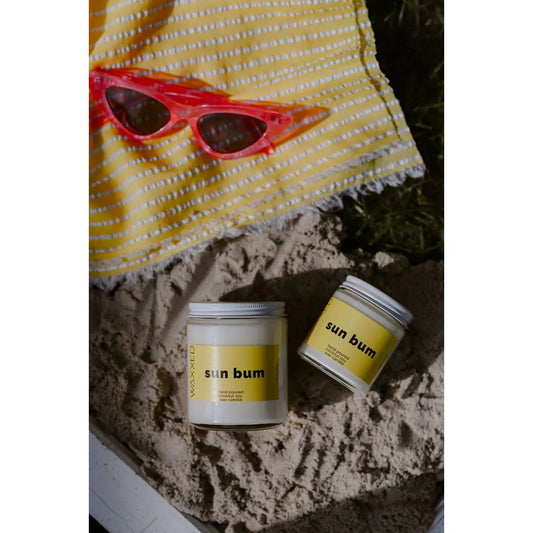 SUNBUM 8OZ CANDLE-SUNBUM-HOME-WAXXED CANDLE CO.-JB Evans Fashions & Footwear