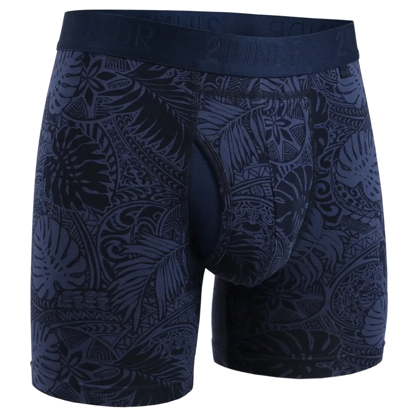 SWING SHIFT 6" BOXER BRIEF - COASTAL BLUE-MENS UNDERWEAR-2UNDR-JB Evans Fashions & Footwear