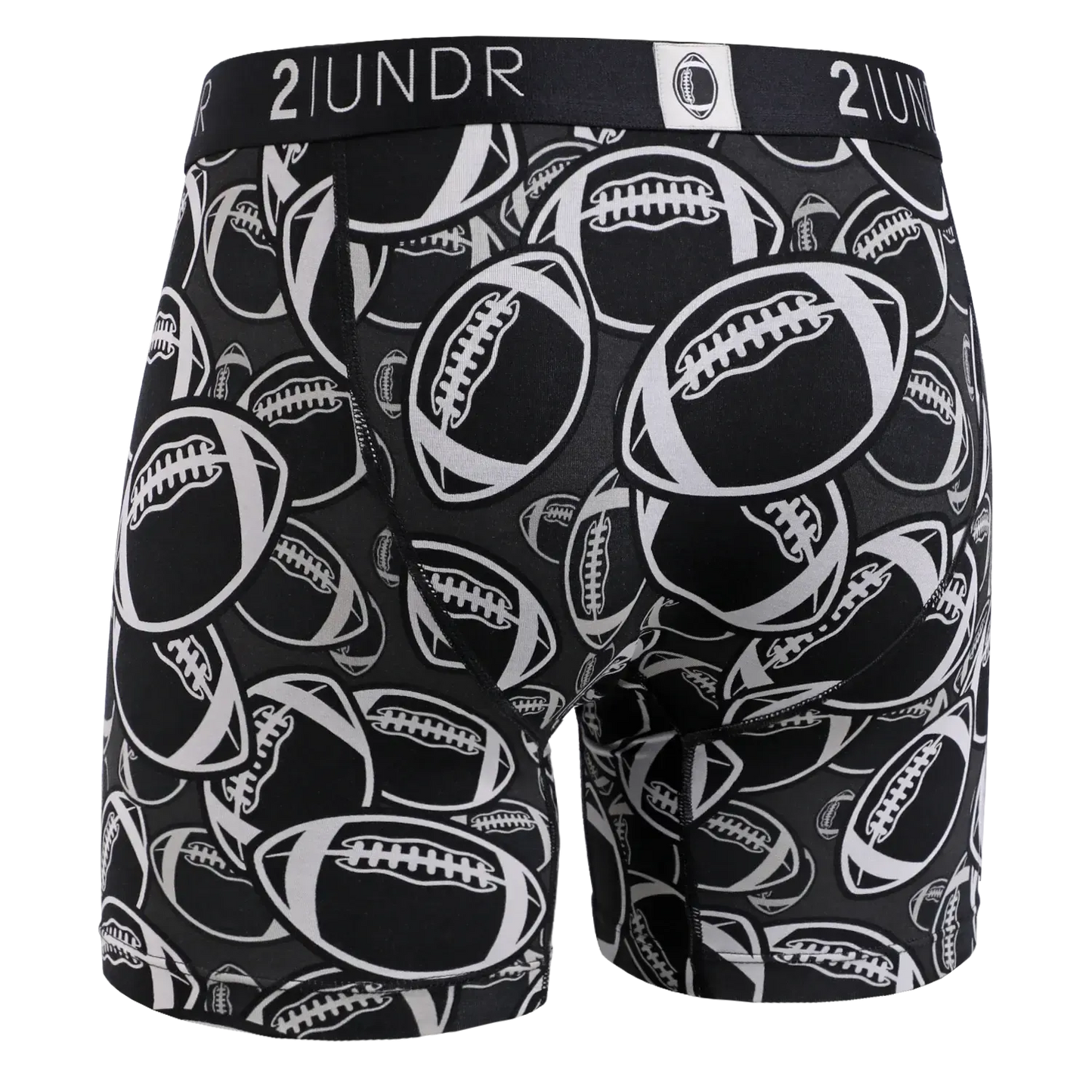 SWING SHIFT 6" BOXER BRIEF - GRID IRON-MENS UNDERWEAR-2UNDR-JB Evans Fashions & Footwear
