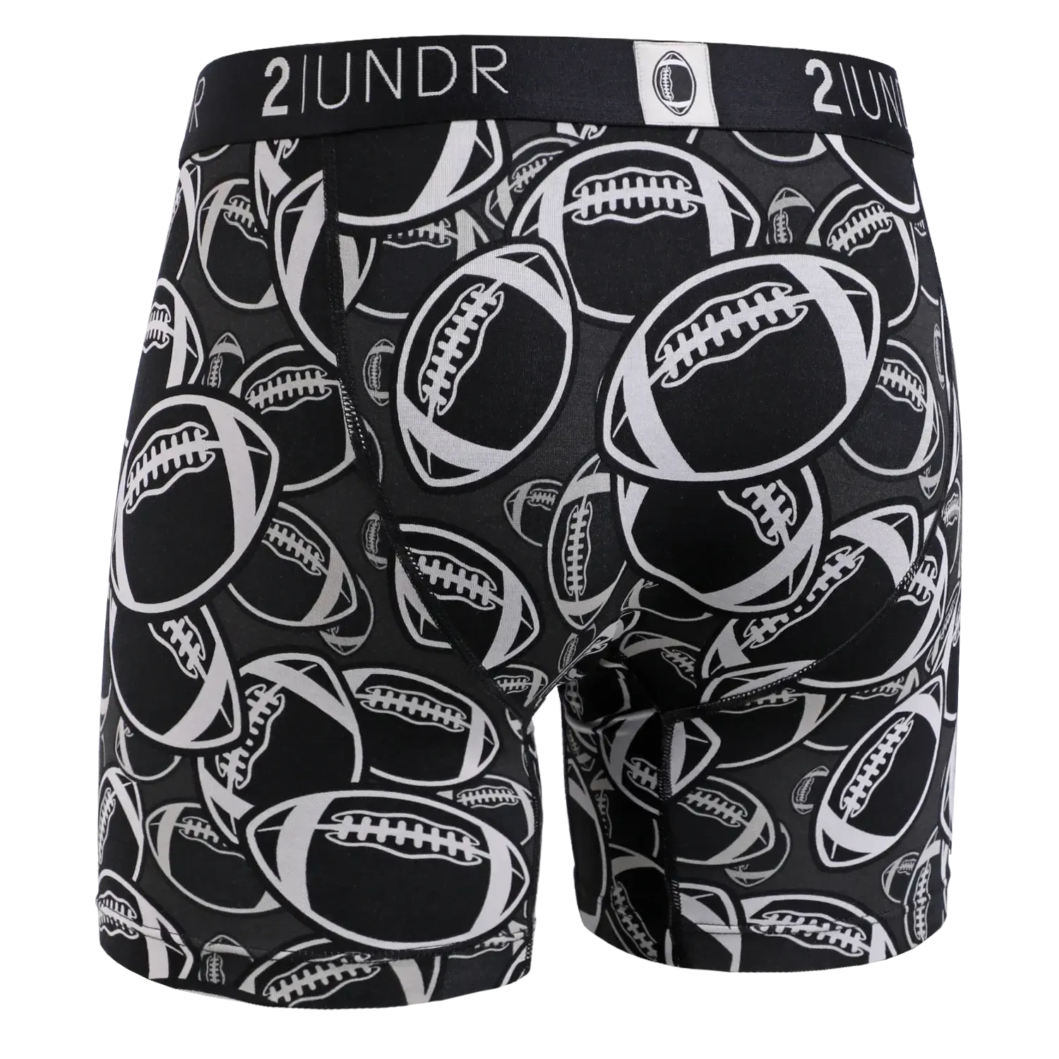 SWING SHIFT 6" BOXER BRIEF - GRID IRON-MENS UNDERWEAR-2UNDR-JB Evans Fashions & Footwear