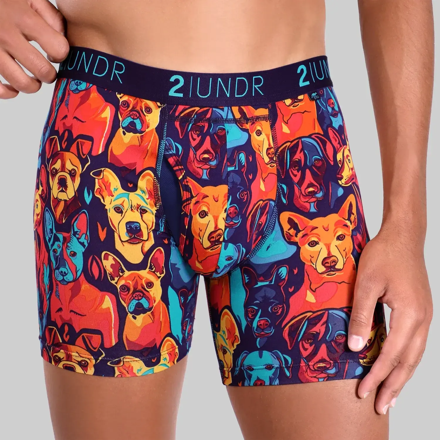 SWING SHIFT 6" BOXER BRIEF - MANS BEST FRIEND-MENS UNDERWEAR-2UNDR-JB Evans Fashions & Footwear