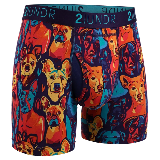 SWING SHIFT 6" BOXER BRIEF - MANS BEST FRIEND-MENS UNDERWEAR-2UNDR-JB Evans Fashions & Footwear