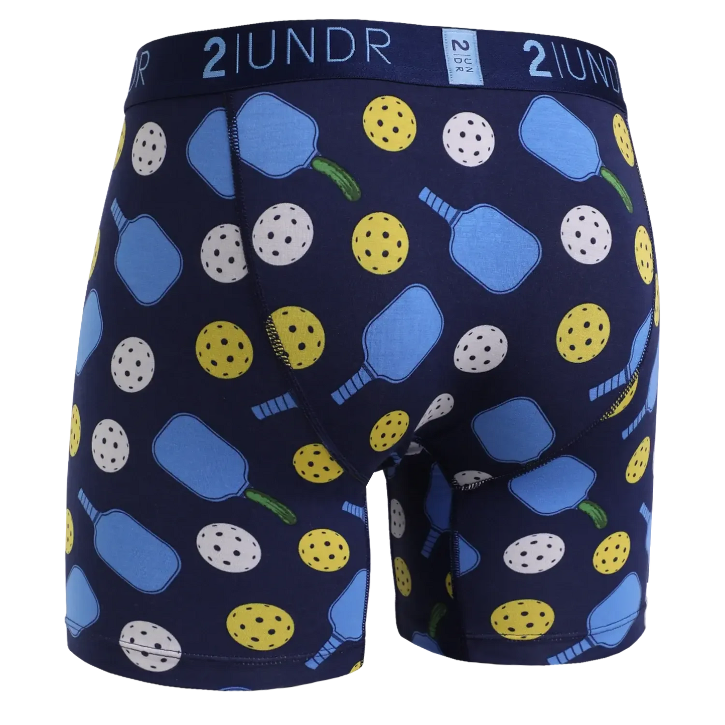 SWING SHIFT 6" BOXER BRIEF - PICKLED BALLS-MENS UNDERWEAR-2UNDR-JB Evans Fashions & Footwear