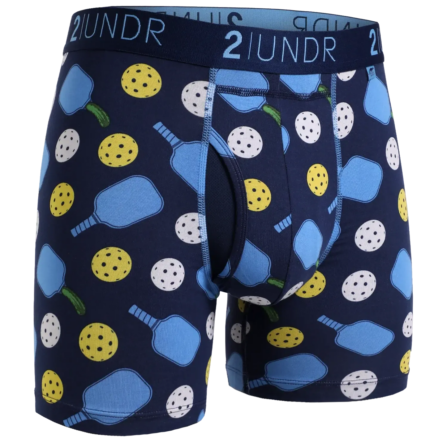 SWING SHIFT 6" BOXER BRIEF - PICKLED BALLS-MENS UNDERWEAR-2UNDR-JB Evans Fashions & Footwear