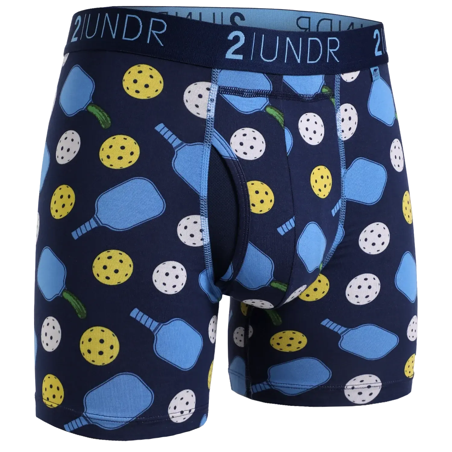 SWING SHIFT 6" BOXER BRIEF - PICKLED BALLS-MENS UNDERWEAR-2UNDR-JB Evans Fashions & Footwear