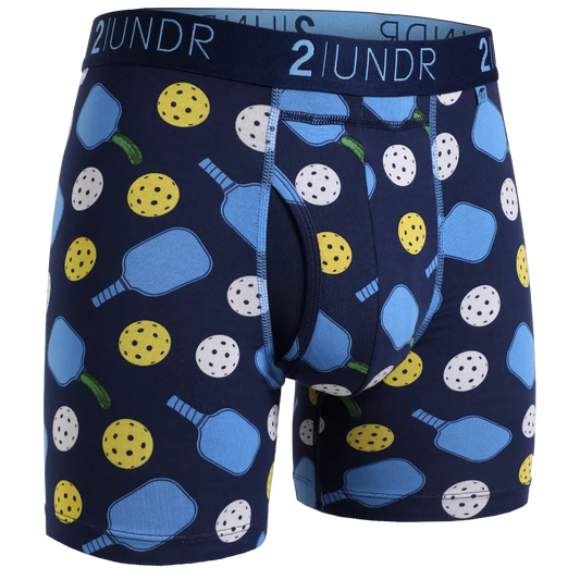 SWING SHIFT 6" BOXER BRIEF - PICKLED BALLS-MENS UNDERWEAR-2UNDR-JB Evans Fashions & Footwear