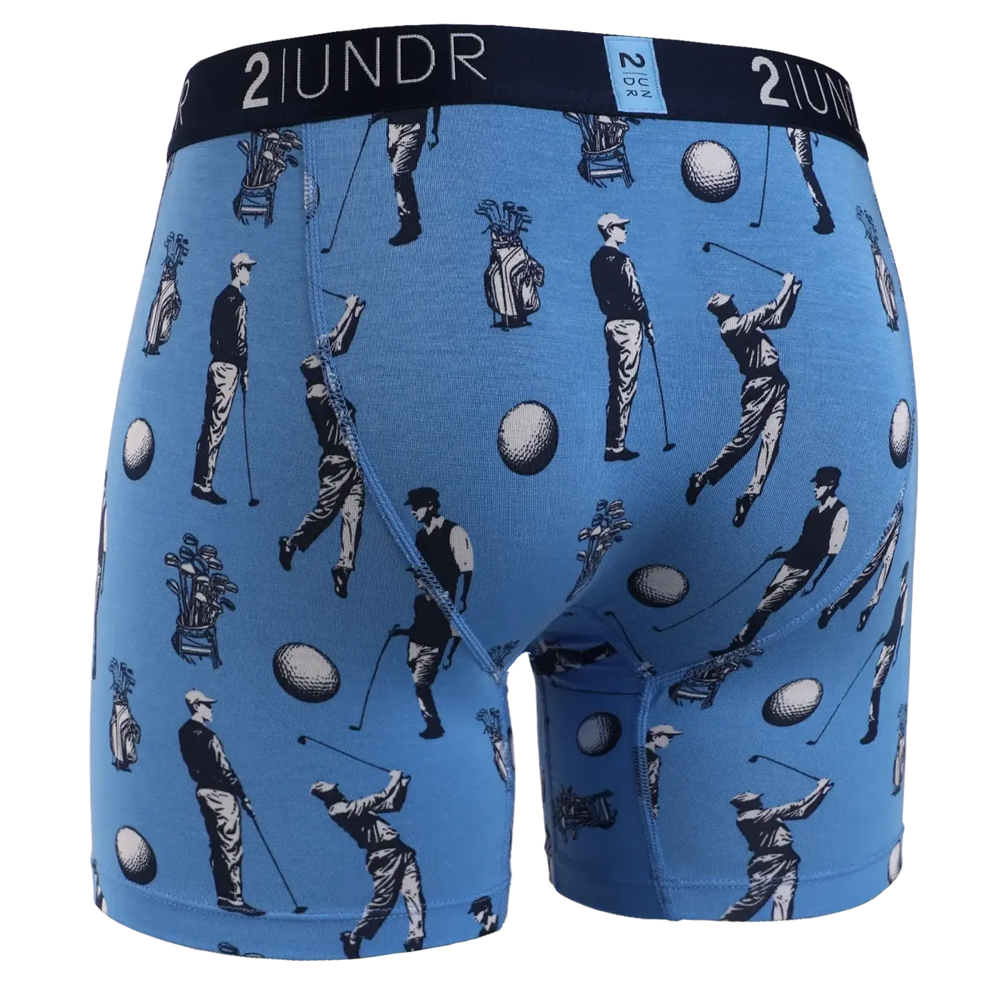 SWING SHIFT 6" BOXER BRIEF - STROKE PLAY-MENS UNDERWEAR-2UNDR-JB Evans Fashions & Footwear