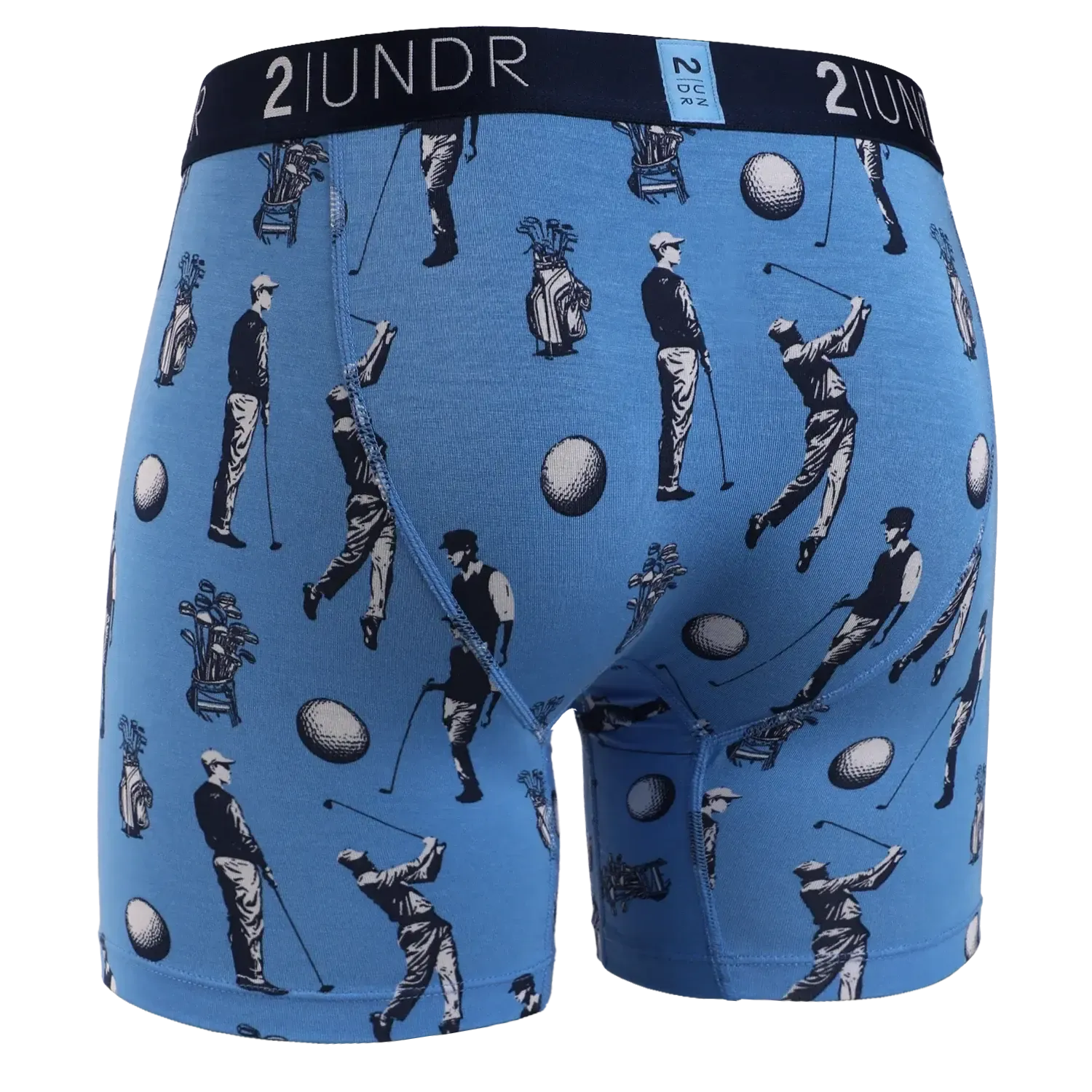 SWING SHIFT 6" BOXER BRIEF - STROKE PLAY-MENS UNDERWEAR-2UNDR-JB Evans Fashions & Footwear