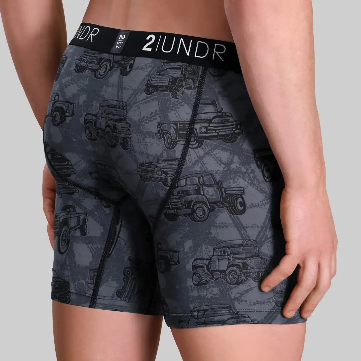 SWING SHIFT 6" BOXER BRIEF - TRUCKED-MENS UNDERWEAR-2UNDR-JB Evans Fashions & Footwear
