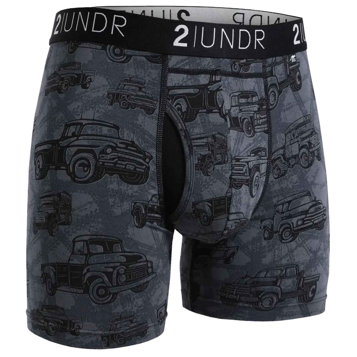 SWING SHIFT 6" BOXER BRIEF - TRUCKED-MENS UNDERWEAR-2UNDR-JB Evans Fashions & Footwear