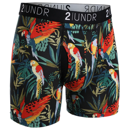 SWING SHIFT BOXER BRIEF - PARROT-MENS UNDERWEAR-2UNDR-JB Evans Fashions & Footwear