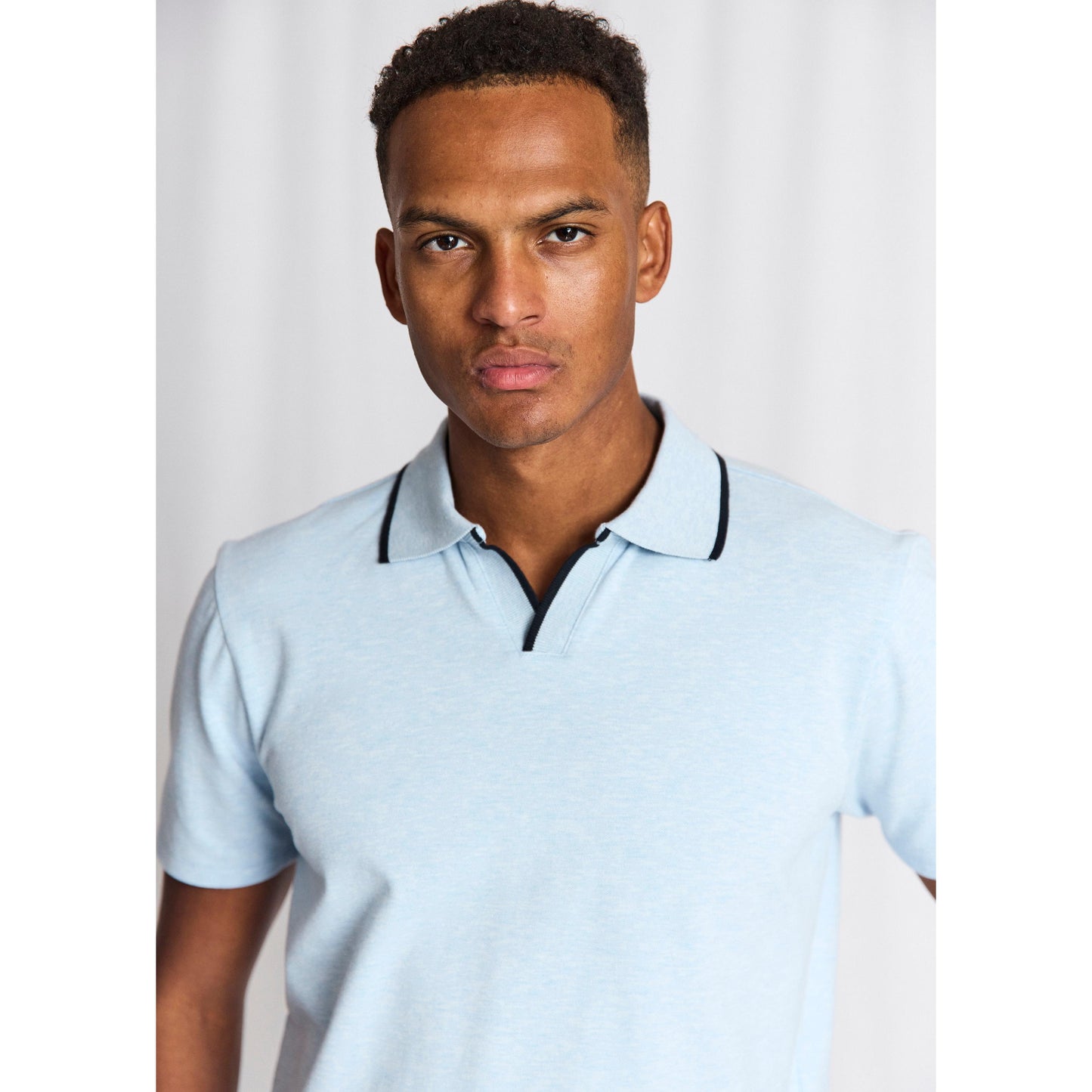 SYROS S/S BUTTONLESS POLO-MENS T-SHIRTS & POLO'S-BRUUN STENGADE-JB Evans Fashions & Footwear